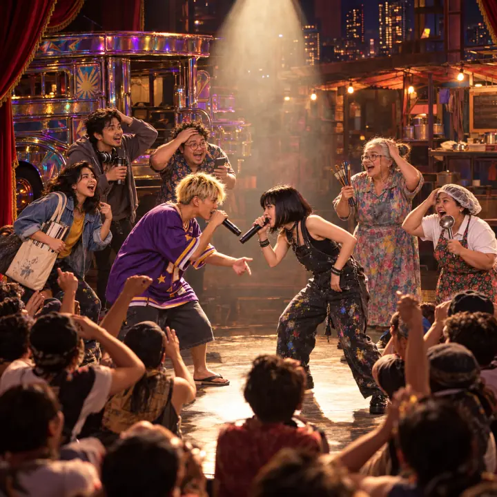 Stage still: FlipTop sa Karinderya