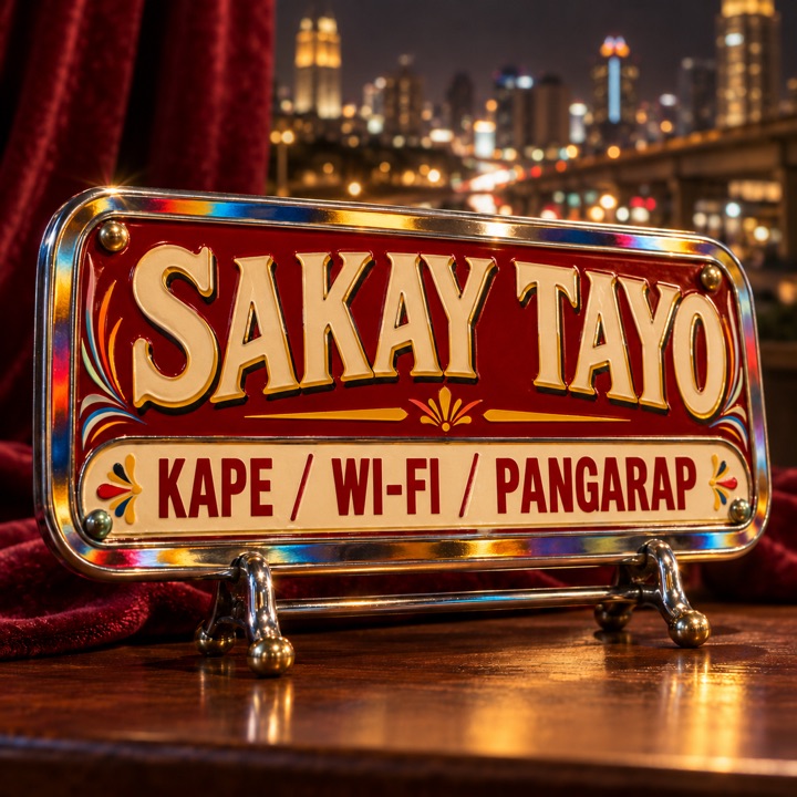 Jeepney sign plate
