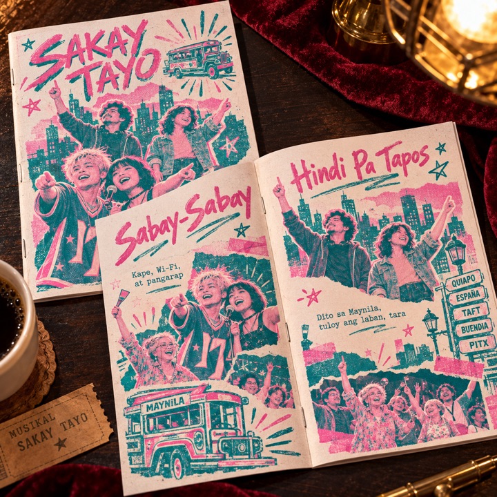 Lyric zine