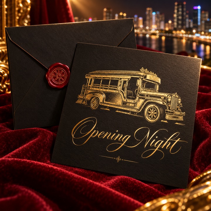 Opening-night invitation